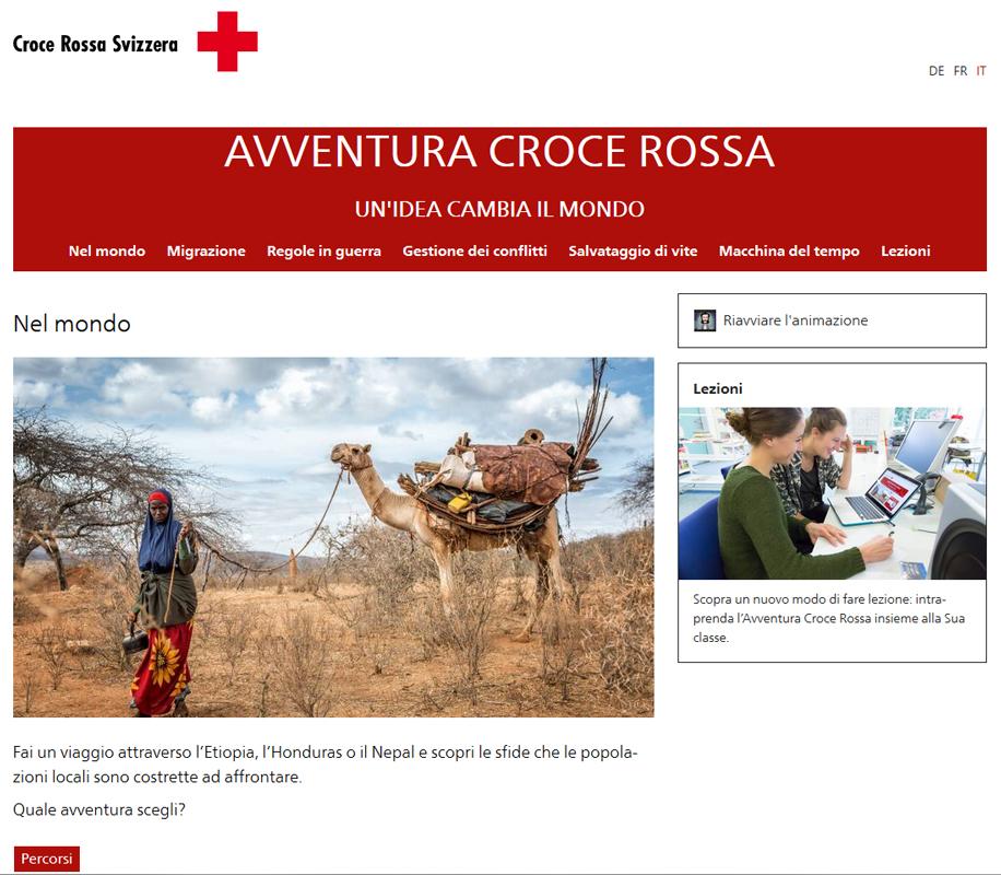 nel mondo: avventura croce rossa