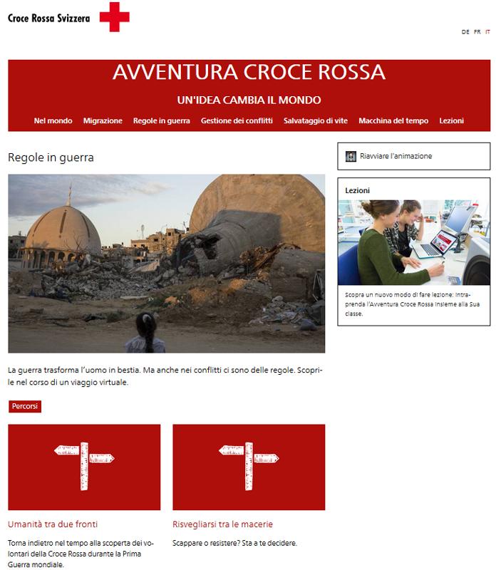 Regole in guerra: avventura croce rossa