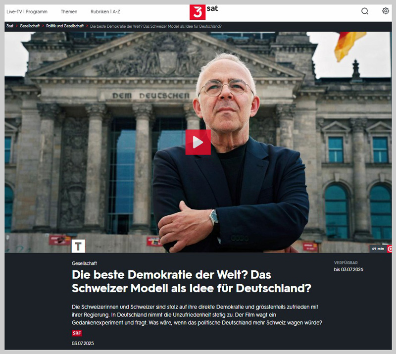 Die beste Demokratie für die Welt? 